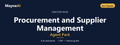 Procurement and Supplier Management AI agent pack for Claude — 8 AI assistants for a function pack business, MayneAI