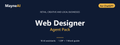 Web Designer AI agent pack for ChatGPT — 10 AI assistants for a retail, creative and local businesses business, MayneAI